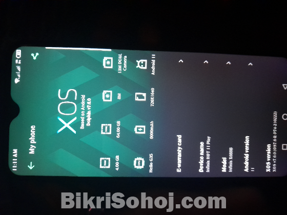 Inifinix hot 11 play